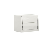Modern Solid Wood Bedroom Set with Lacquer Finish in White Color #06PHOEBE