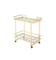 Gold Base Bar Cart #102572