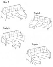 Reversible Condo Size Sectional- 051230