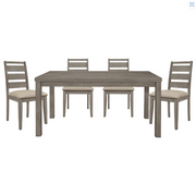 Wooden Dining Table Set #111526