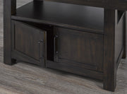 Expandable Top Dining Table Set- Dark Espresso - #030270