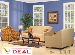 Contrast Style Canadian Made Sofa Set- 1616