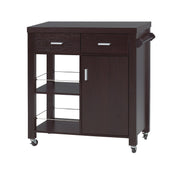 Kitchen Cart- Dark Cherry