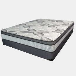 9'' Medium Firm Spring Euro Top Mattress- Care Plus