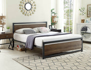 Metal Platform Bed With Headboard And Footboard #175261