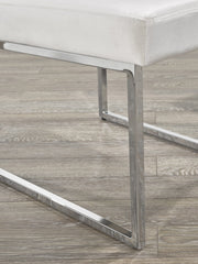 Glass Dining Table Set - White #031536