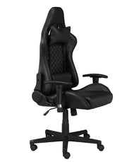 Black Leather Gaming Chair #033803