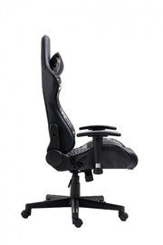Black/Camo Leather Gaming Chair #033804