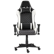 Black/White Leather Gaming Chair #033802