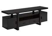 60'' Wooden TV Stand - Dark Cherry