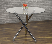 5Pcs Dining Table Set -Black