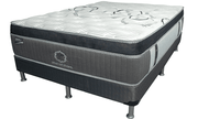 14'' High End Pocket Coil Euro Top Medium Firm Mattress- Gel Foam and Latex Foam Layers- Platinum Series