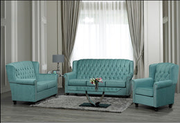 Canadian Made Sofa Set with Higher Back- Madrid