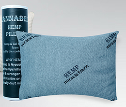 Comfortable Hemp Memory Foam Pillow