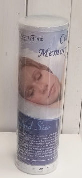 Comfortable Bamboo Gel Foam Pillow Rolled in Box