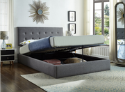 Fabric Hydraulic Storage Bed- Grey Color #175445