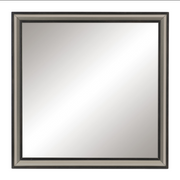 Solid Wood Bedroom Set with Padded Headboard and Footboard- 111536