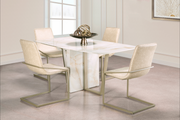 Modern Marble Glass Dining Set #117622