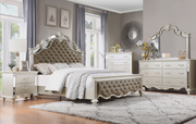 Traditional and Elegant Champagne Bedroom Set- 111429