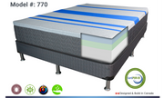 12'' Memory Foam Medium Firm High End Mattress- Turin
