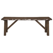 Live Edge Dining Table Set -115752