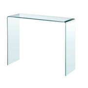 Bent Glass Console Table #10398/96