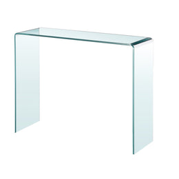 Bent Glass Console Table #10398/96