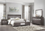 Wooden Storage Bedroom Set with Jewlry Storage Drawers- Harper