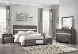 Wooden Storage Bedroom Set with Jewlry Storage Drawers- Harper