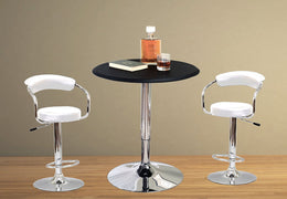 3Pcs Pub Height Table Set- White