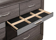 Wooden Storage Bedroom Set with Jewlry Storage Drawers- Harper