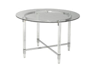 Glass Dining Table Set - White #031536