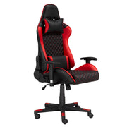 Black/Red Leather Gaming Chair #033800